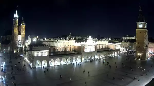 Kamera z widokiem na Rynek Główny