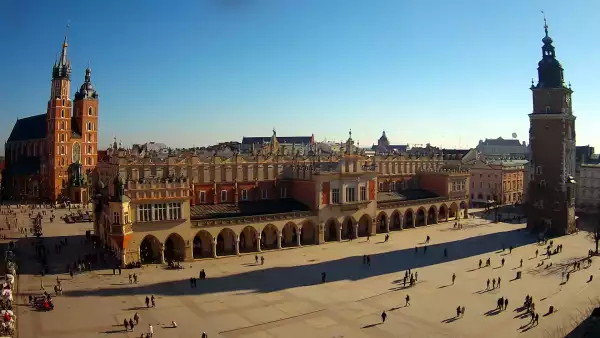 Kamera z widokiem na Rynek Główny