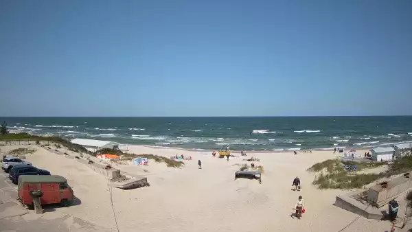 Krynica Morska - widok na plaże NOWOŚĆ