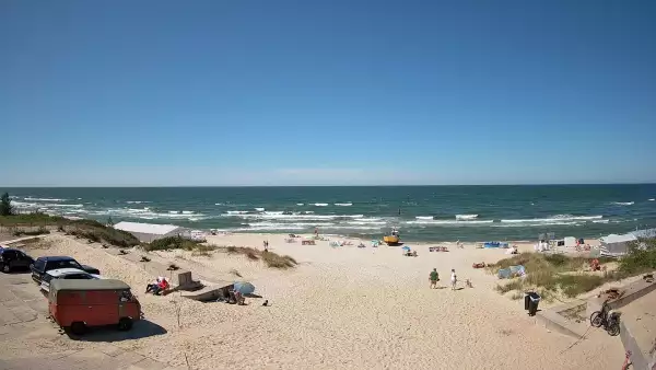 Krynica Morska - widok na plaże NOWOŚĆ