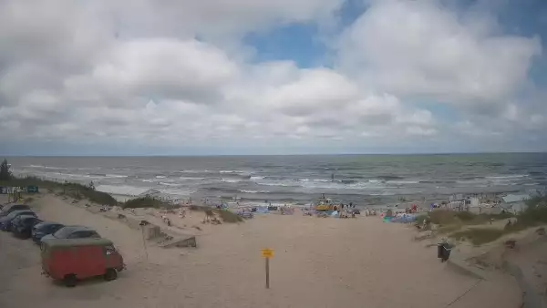 Krynica Morska - widok na plaże NOWOŚĆ
