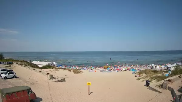 Krynica Morska - widok na plaże NOWOŚĆ