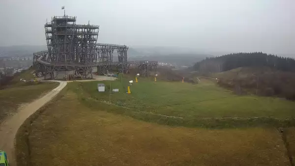 Kurza Góra - widok na Wieżę Widokową w Kurzętniku.