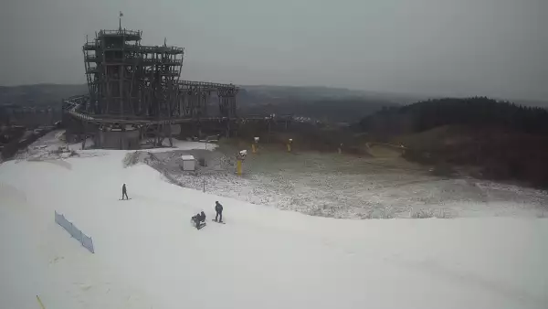 Kurza Góra - widok na Wieżę Widokową w Kurzętniku.
