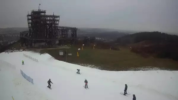 Kurza Góra - widok na Wieżę Widokową w Kurzętniku.