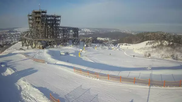 Kurza Góra - widok na Wieżę Widokową w Kurzętniku.