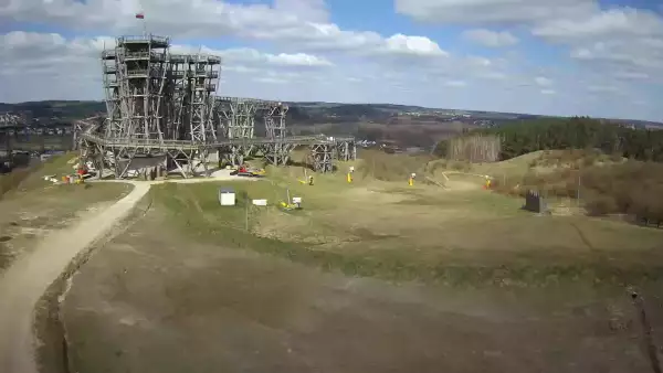 Kurza Góra - widok na Wieżę Widokową w Kurzętniku.