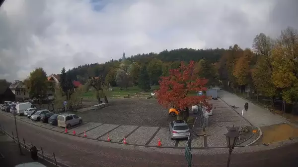 Zobacz ujęcie z kamery w Lanckoronie.
