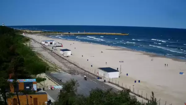 Łeba kamera, plaża, wydmy, miasto - zobacz też inne kamery w tej miejscowości