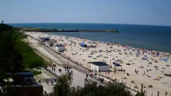 Łeba kamera, plaża, wydmy, miasto - zobacz też inne kamery w tej miejscowości
