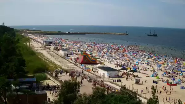 Łeba kamera, plaża, wydmy, miasto - zobacz też inne kamery w tej miejscowości