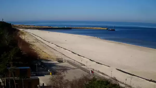 Łeba kamera, plaża, wydmy, miasto - zobacz też inne kamery w tej miejscowości