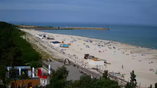 Łeba kamera, plaża, wydmy, miasto - zobacz też inne kamery w tej miejscowości