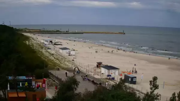 Łeba kamera, plaża, wydmy, miasto - zobacz też inne kamery w tej miejscowości