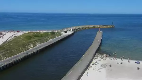 Kamera z widokiem na PLAŻĘ i MORZE w Łebie