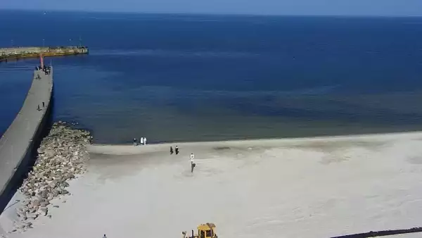 Kamera z widokiem na PLAŻĘ i MORZE w Łebie