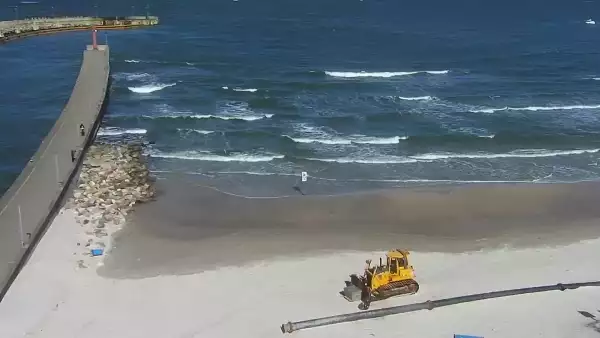 Kamera z widokiem na PLAŻĘ i MORZE w Łebie