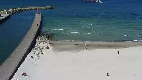 Kamera z widokiem na PLAŻĘ i MORZE w Łebie