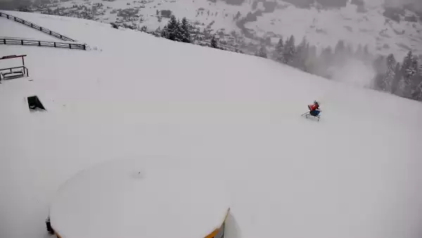 Widok panoramiczny na stok Grapa Litwinka Czarna Góra.