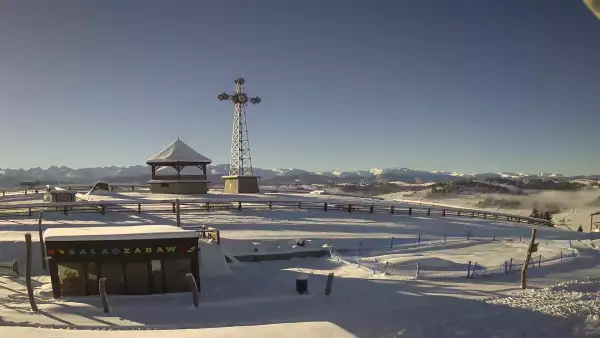 Widok na panorame tatr