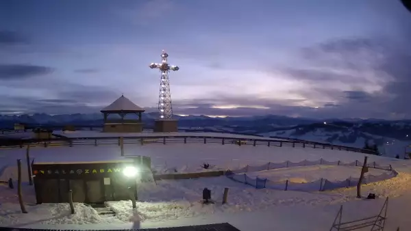 Widok na panorame tatr