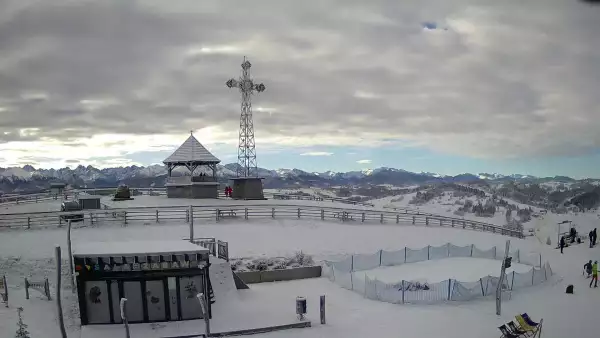 Widok na panorame tatr