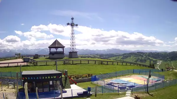 Widok na panorame tatr