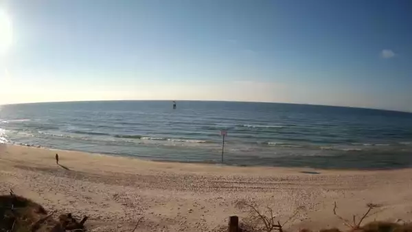 Kamera na żywo na plażę w Lubiatowie