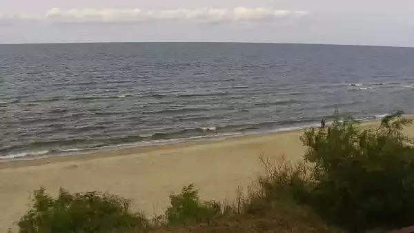 Widok z Kamery na plażę w Międzywodziu