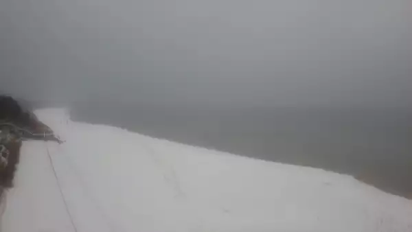 Międzyzdroje plaża zachód cudowny widok z kamery online.