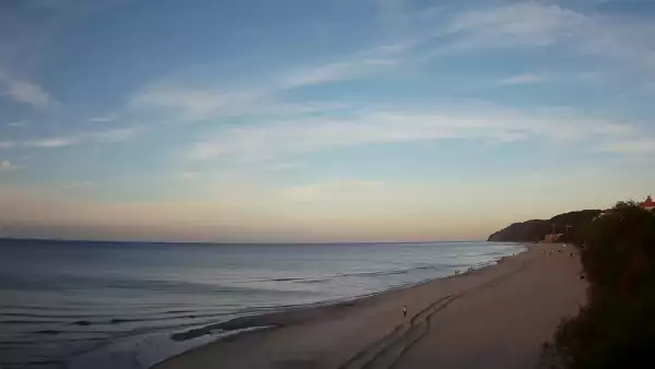 Kamera na plaże w Międzyzdrojach - cudowne zdjęcia.