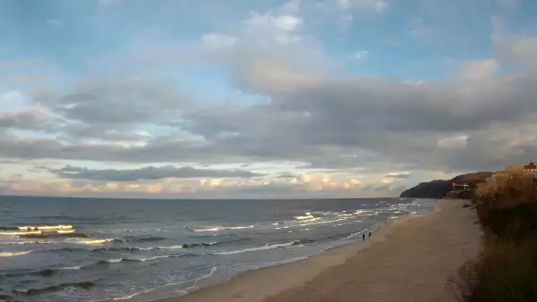 Kamera na plaże w Międzyzdrojach - cudowne zdjęcia.