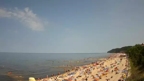 Kamera na plaże w Międzyzdrojach - cudowne zdjęcia.