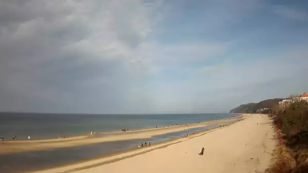 Kamera na plaże w Międzyzdrojach - cudowne zdjęcia.
