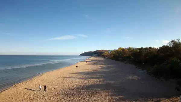Kamera na plaże w Międzyzdrojach - cudowne zdjęcia.