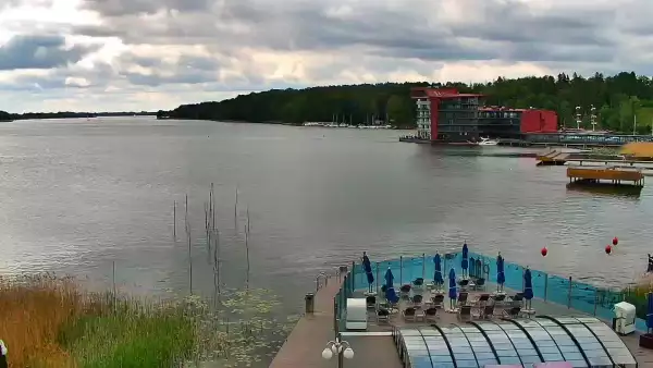Widok z Kamery na port w Mikołajkach - NOWOŚĆ