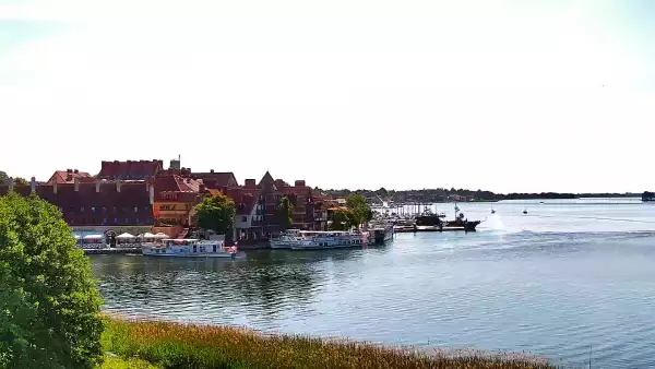 Widok z Kamery na port w Mikołajkach - NOWOŚĆ