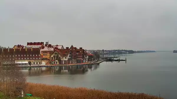 Widok z Kamery na port w Mikołajkach - NOWOŚĆ