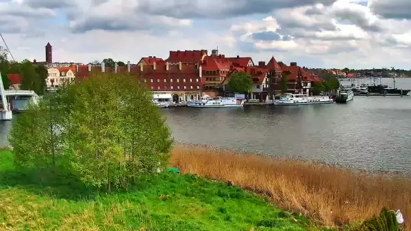 Widok z Kamery na port w Mikołajkach - NOWOŚĆ