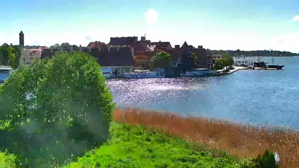 Widok z Kamery na port w Mikołajkach - NOWOŚĆ