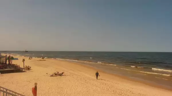 Kamera Mrzeżyno z widokiem na morze.