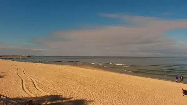 Kamera Mrzeżyno z widokiem na morze.