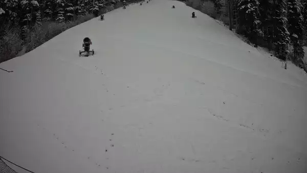 Widok na Sport Arena Myślenice - bramki