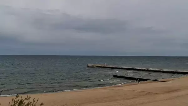 Widok na plażę w Niechorzu - NOWOŚĆ