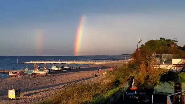 Widok na plażę w Niechorzu - NOWOŚĆ