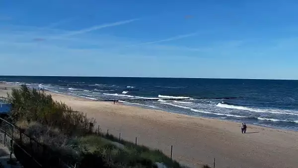 Widok na plażę w Niechorzu - NOWOŚĆ