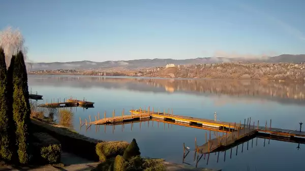 Widok z Kamery na Jezioro Czorsztyńskie na żywo