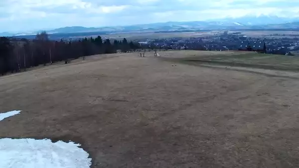 Wyciąg Narciarski - Zadział, widok na okolicę NOWOŚĆ