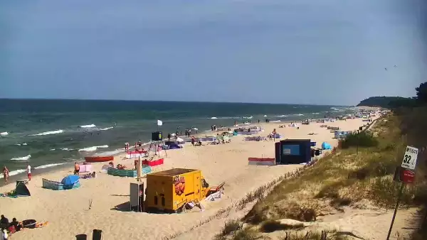 Kamera w Ostrowie z pięknym widokiem na plażę NOWOŚĆ