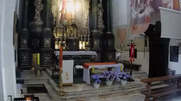 Ołtarz z parafii Matki Bożej Bolesnej w Jarosławiu